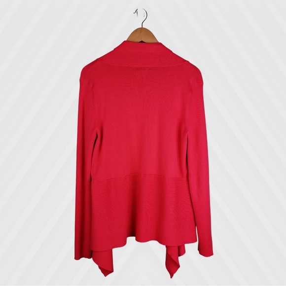 VERVE AMI Coquette Stylish Vibrant Cherry Red Casual Chic Trendy Sweater Size M - Picture 3 of 6